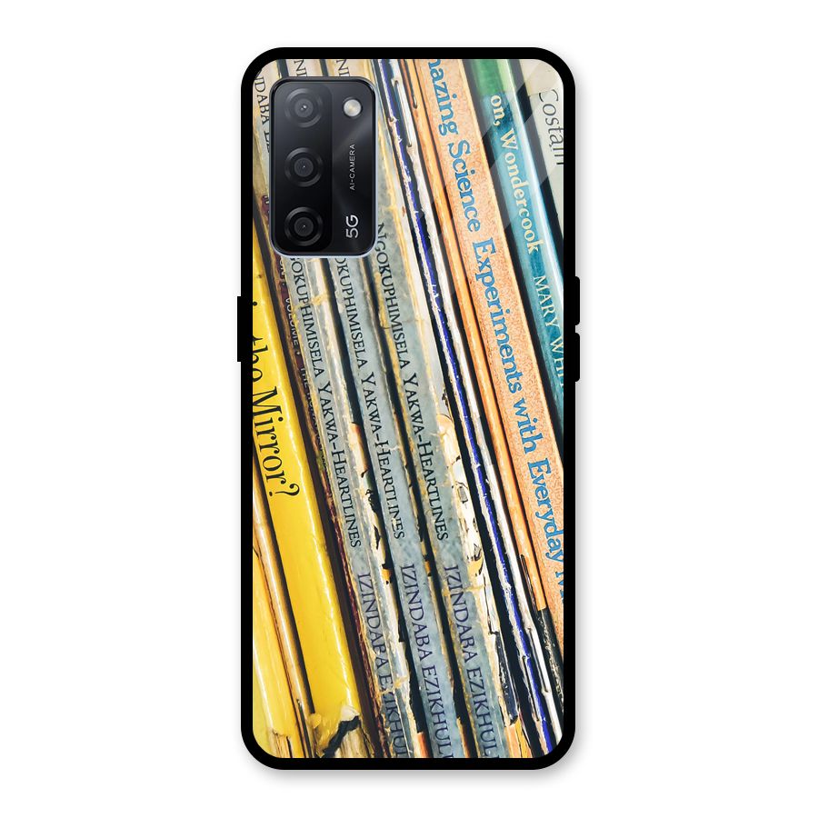 In Love with Books Glass Back Case for Oppo A53s 5G