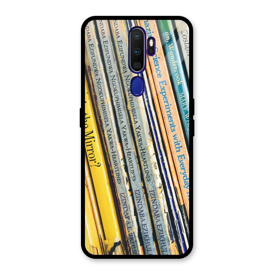In Love with Books Glass Back Case for Oppo A9 (2020)