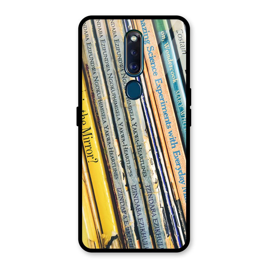 In Love with Books Glass Back Case for Oppo F11 Pro