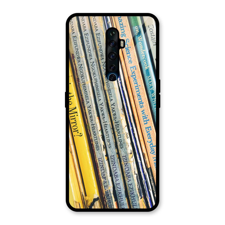 In Love with Books Glass Back Case for Oppo Reno2 Z