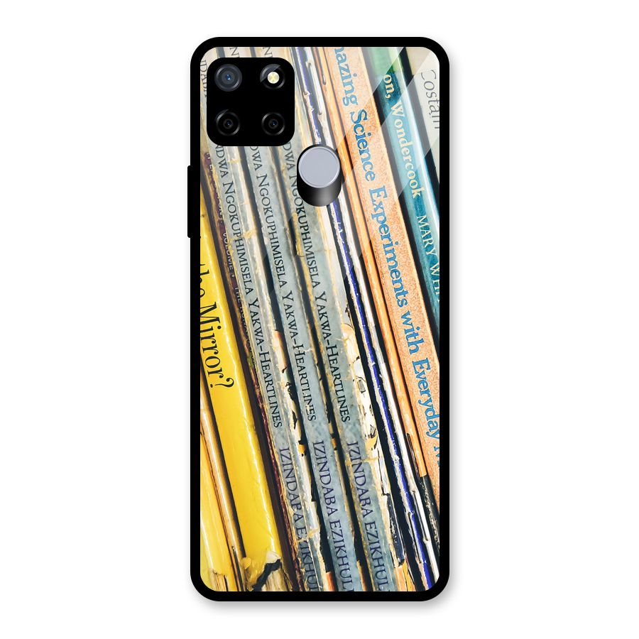 In Love with Books Glass Back Case for Realme C15