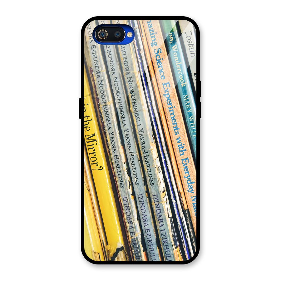 In Love with Books Glass Back Case for Realme C2