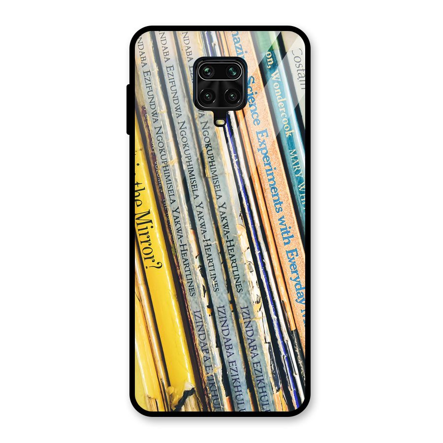 In Love with Books Glass Back Case for Redmi Note 10 Lite