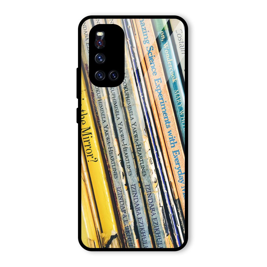 In Love with Books Glass Back Case for Vivo V19