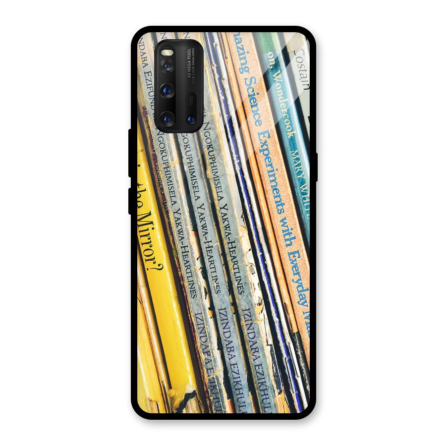 In Love with Books Glass Back Case for Vivo iQOO 3