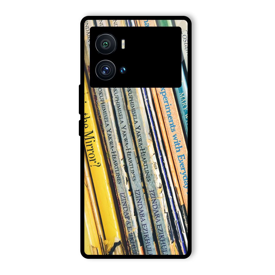 In Love with Books Glass Back Case for Vivo iQOO 9 Pro