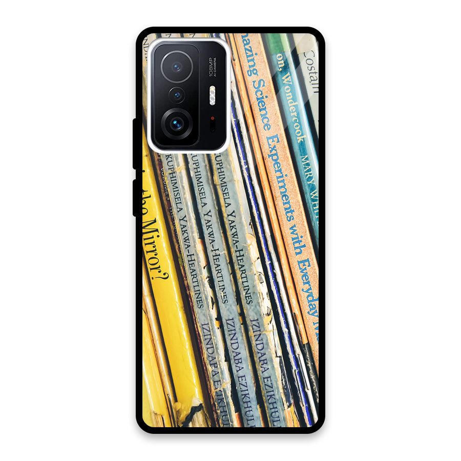 In Love with Books Glass Back Case for Xiaomi 11T Pro