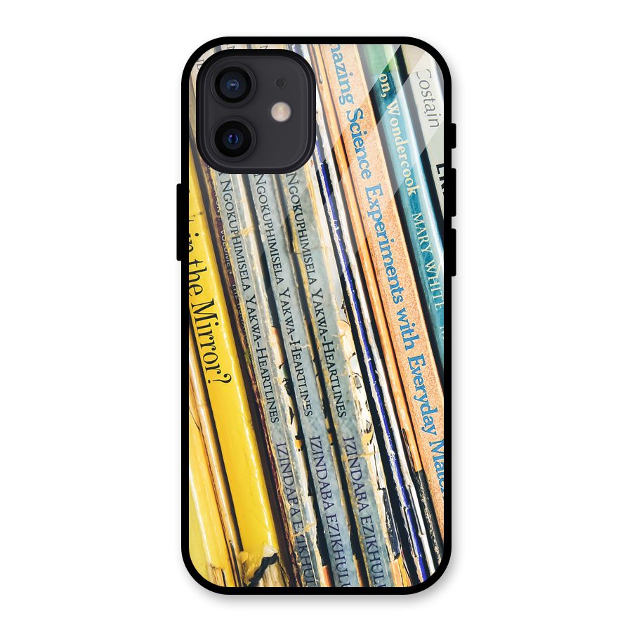 In Love with Books Glass Back Case for iPhone 12