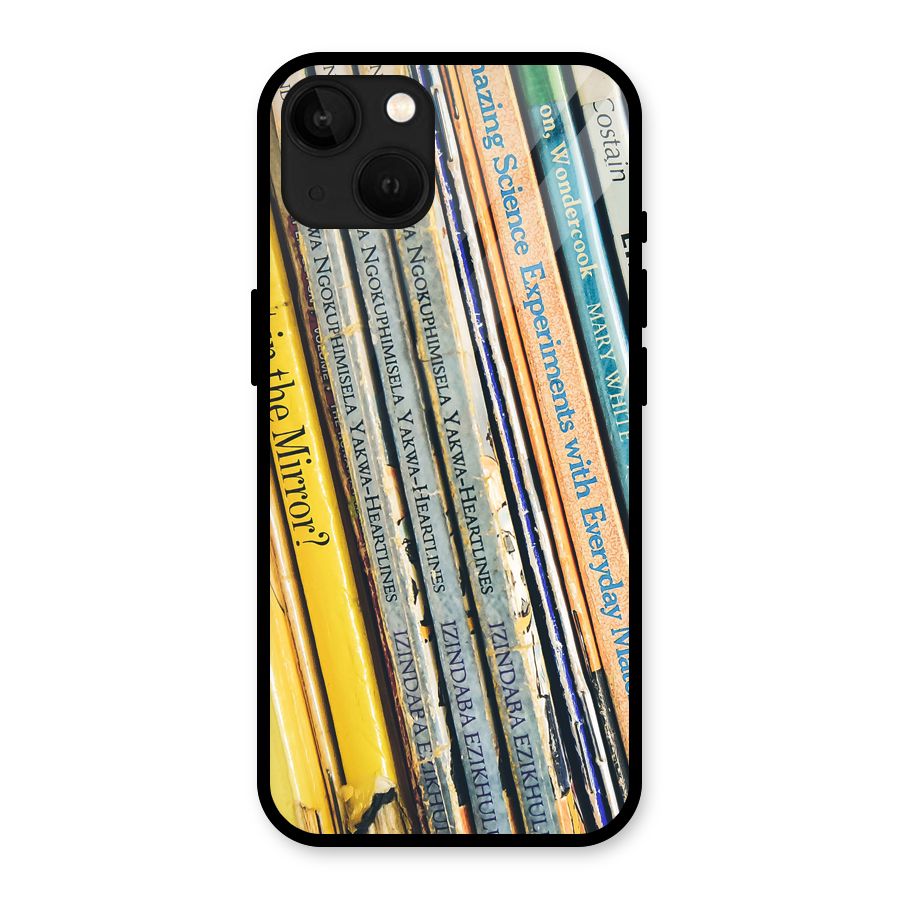 In Love with Books Glass Back Case for iPhone 13