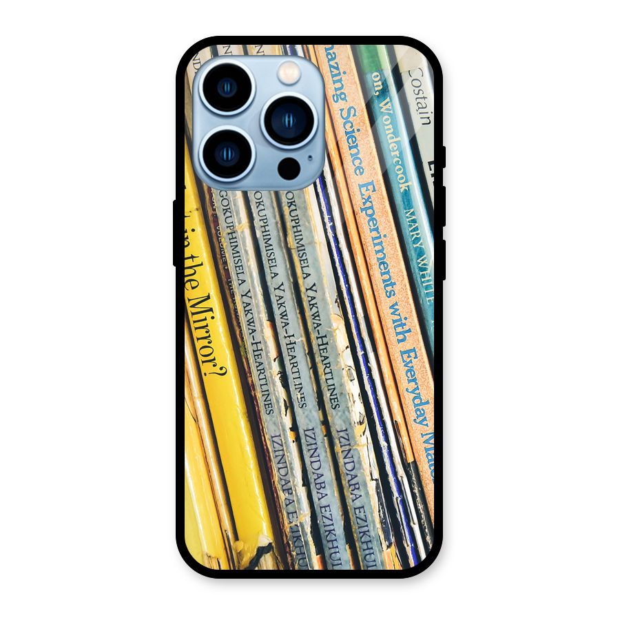 In Love with Books Glass Back Case for iPhone 13 Pro