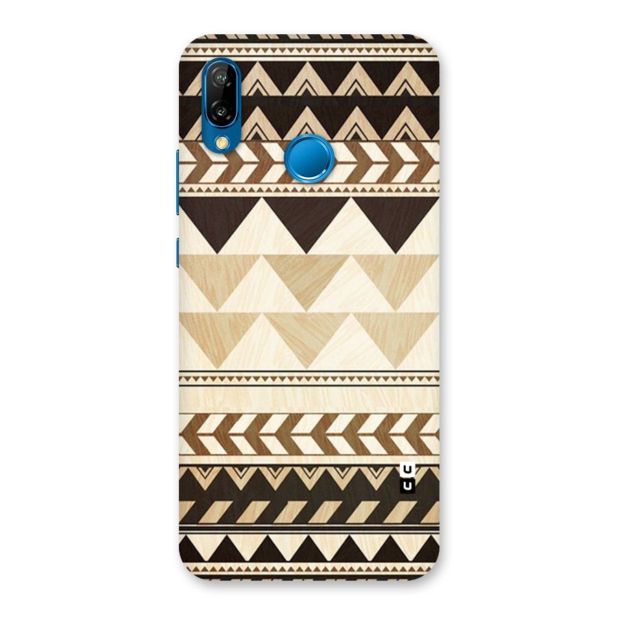 Indie Pattern Work Back Case for Huawei P20 Lite