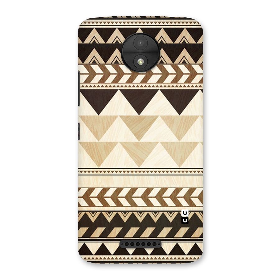 Indie Pattern Work Back Case for Moto C