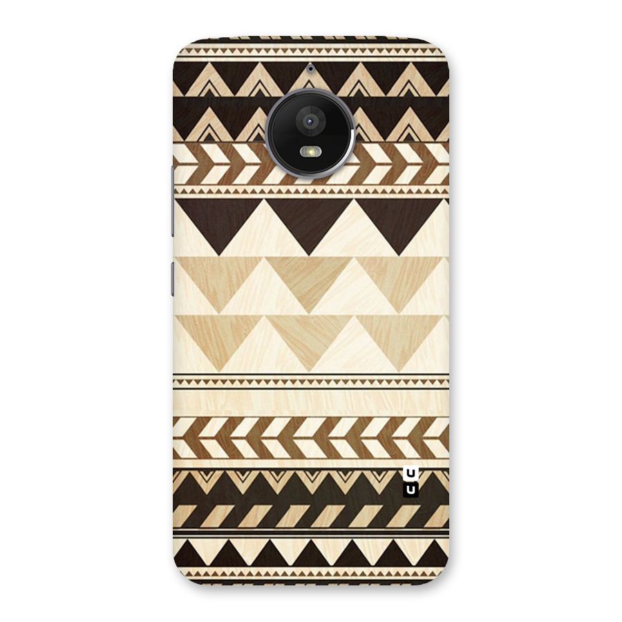 Indie Pattern Work Back Case for Moto E4 Plus