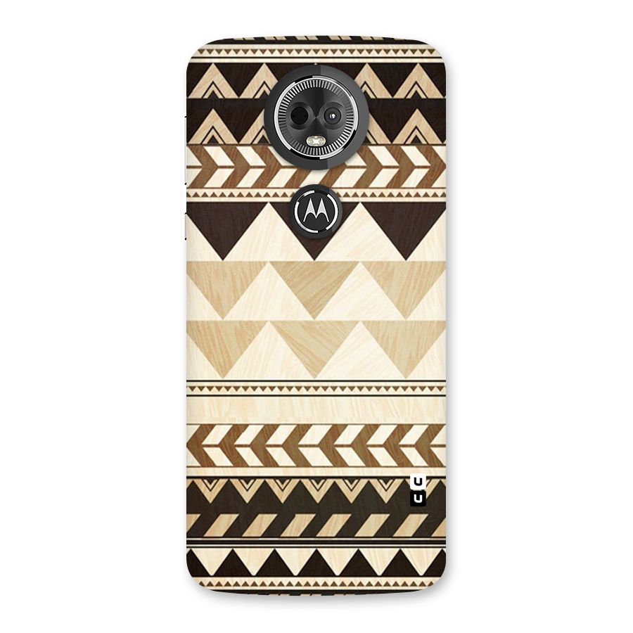 Indie Pattern Work Back Case for Moto E5 Plus