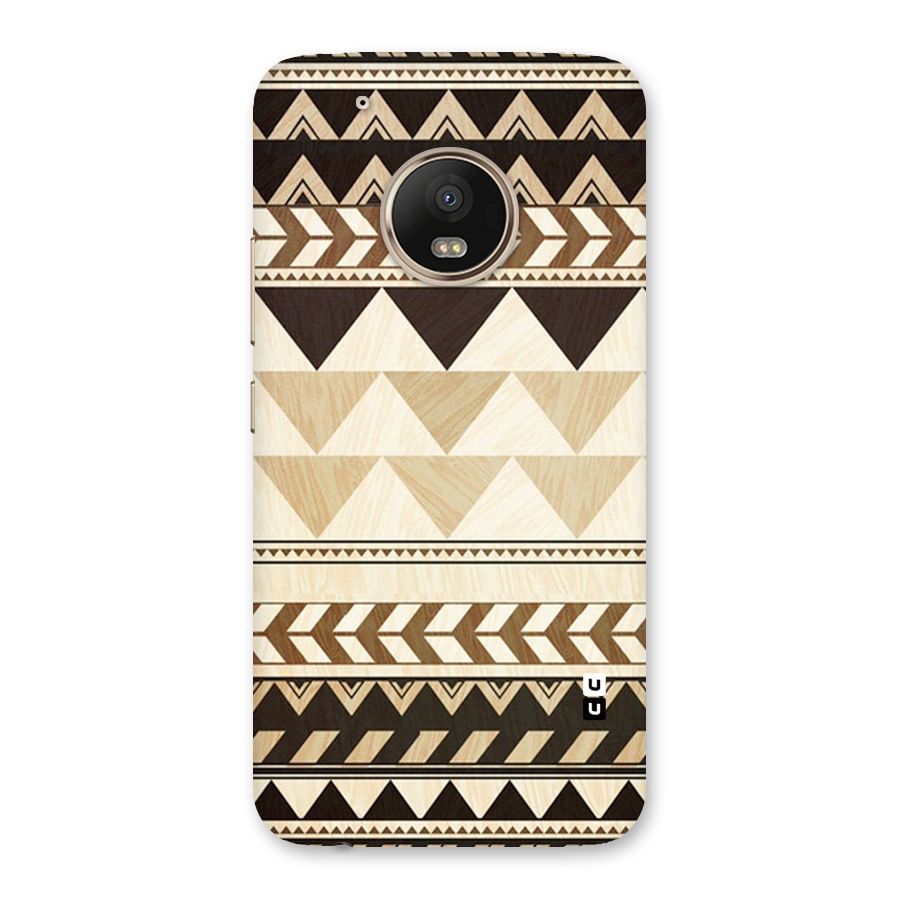 Indie Pattern Work Back Case for Moto G5 Plus
