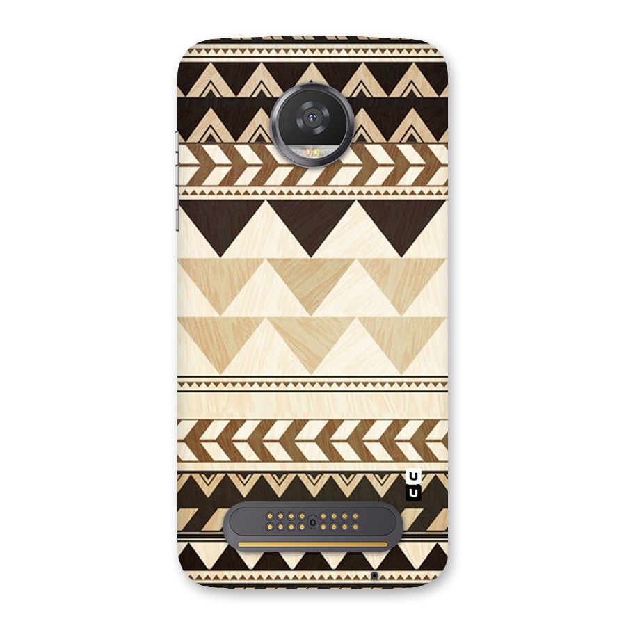 Indie Pattern Work Back Case for Moto Z2 Play