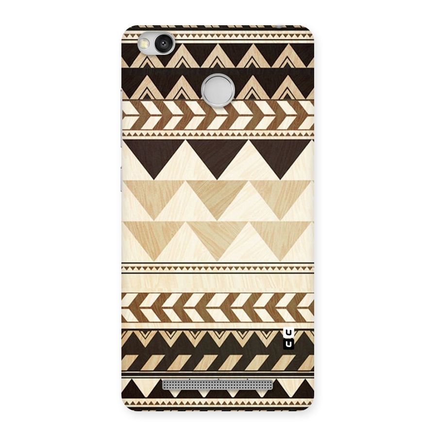 Indie Pattern Work Back Case for Redmi 3S Prime
