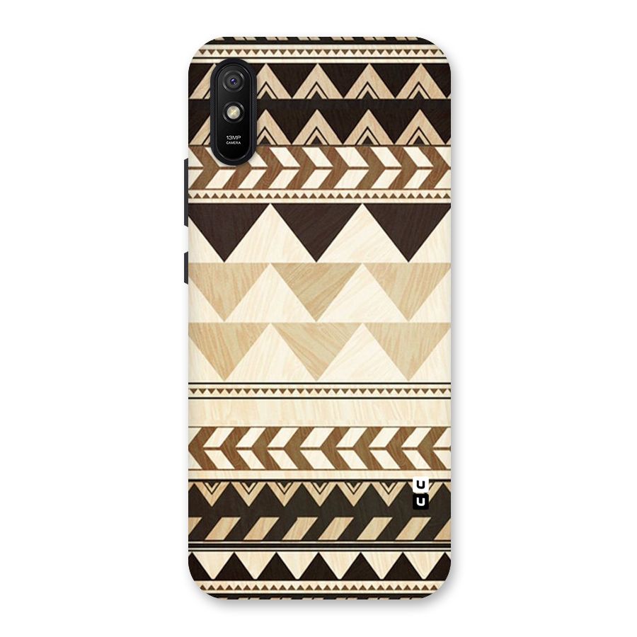 Indie Pattern Work Back Case for Redmi 9i