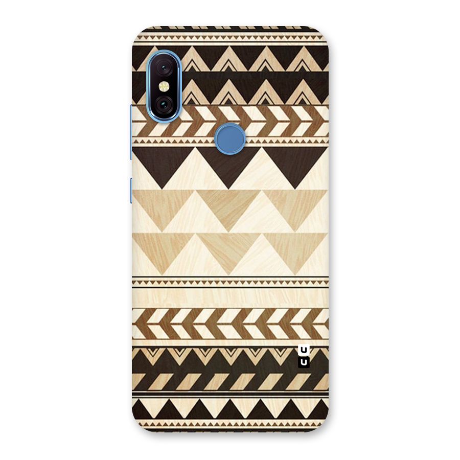 Indie Pattern Work Back Case for Redmi Note 6 Pro