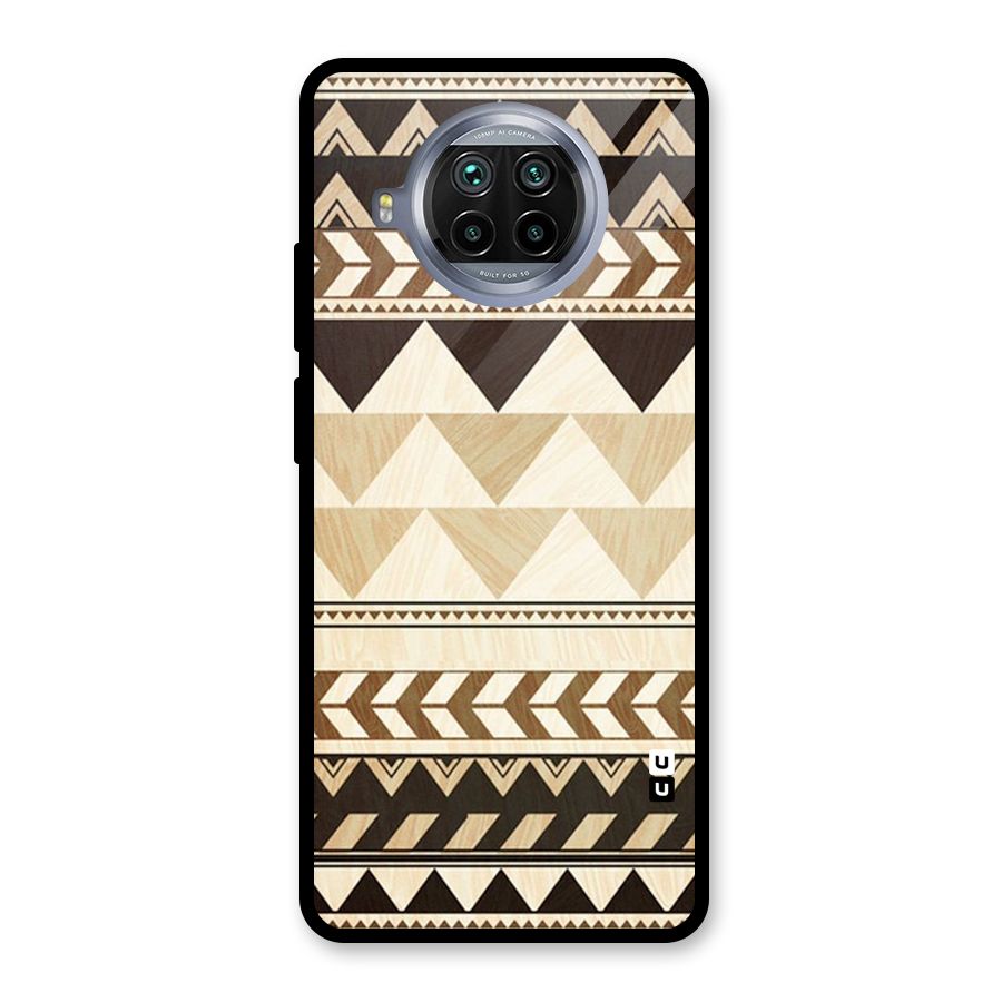 Indie Pattern Work Glass Back Case for Mi 10i