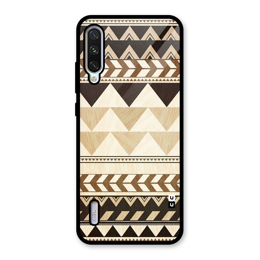 Indie Pattern Work Glass Back Case for Mi A3