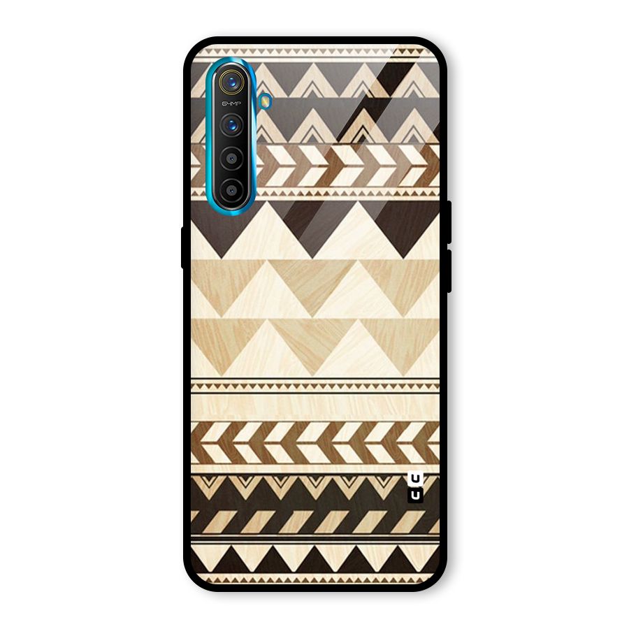Indie Pattern Work Glass Back Case for Realme X2