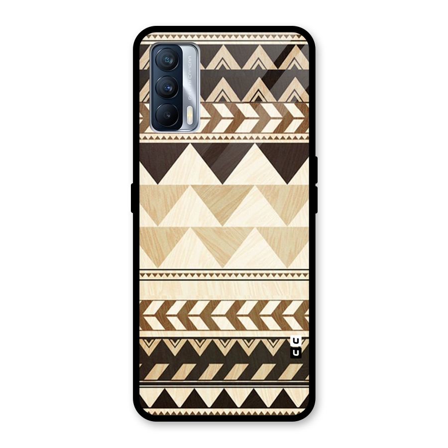 Indie Pattern Work Glass Back Case for Realme X7