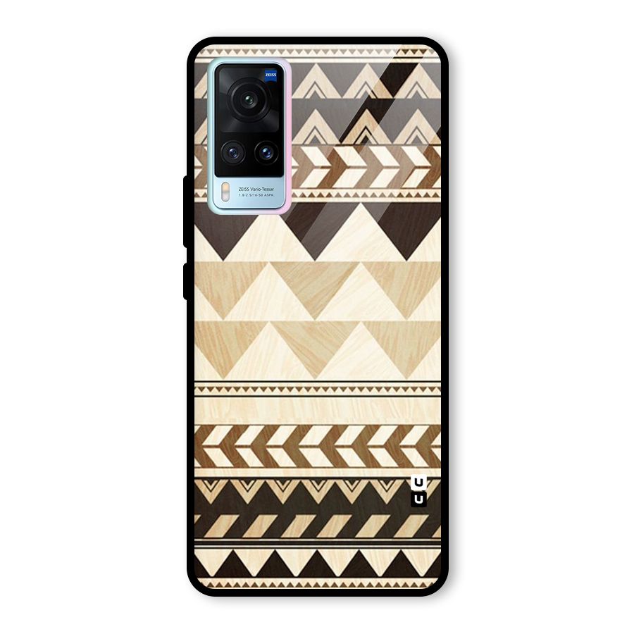 Indie Pattern Work Glass Back Case for Vivo X60