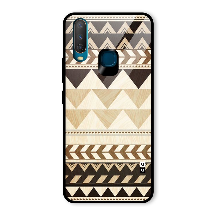 Indie Pattern Work Glass Back Case for Vivo Y17