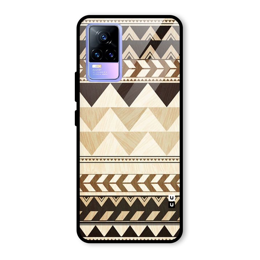 Indie Pattern Work Glass Back Case for Vivo Y73