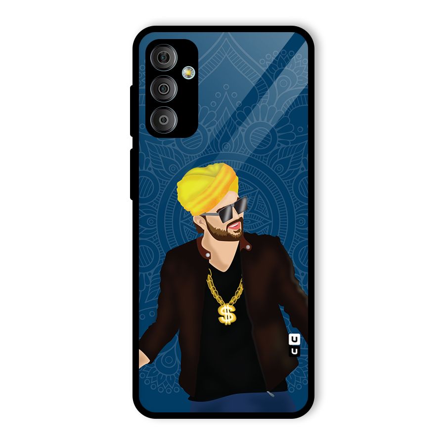 Indie Pop Illustration Glass Back Case for Galaxy F23