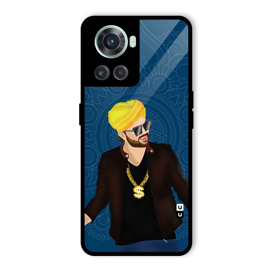 Indie Pop Illustration Glass Back Case for OnePlus 10R