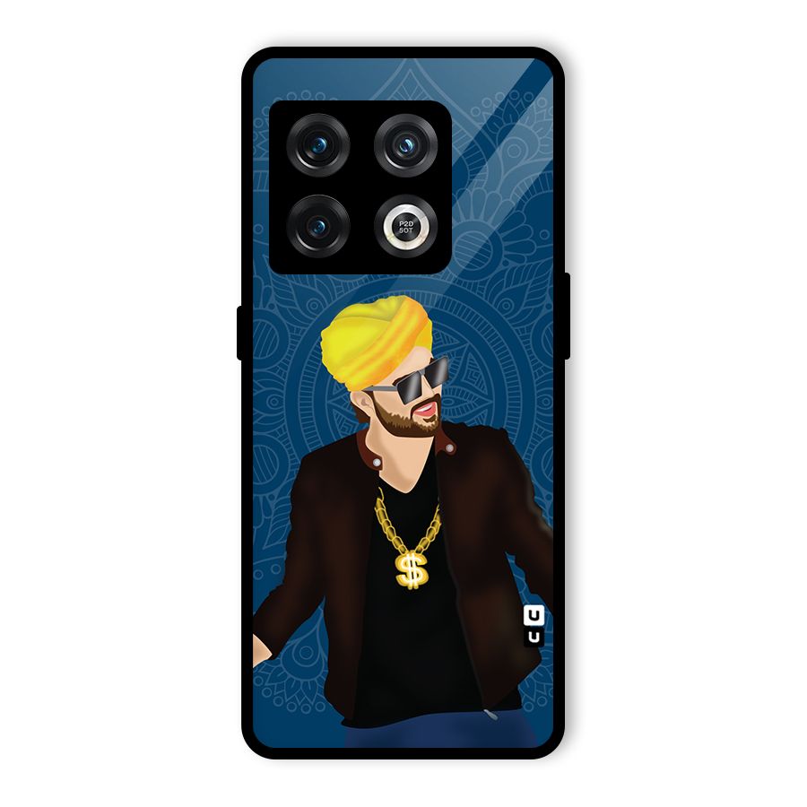 Indie Pop Illustration Glass Back Case for OnePlus 10 Pro 5G