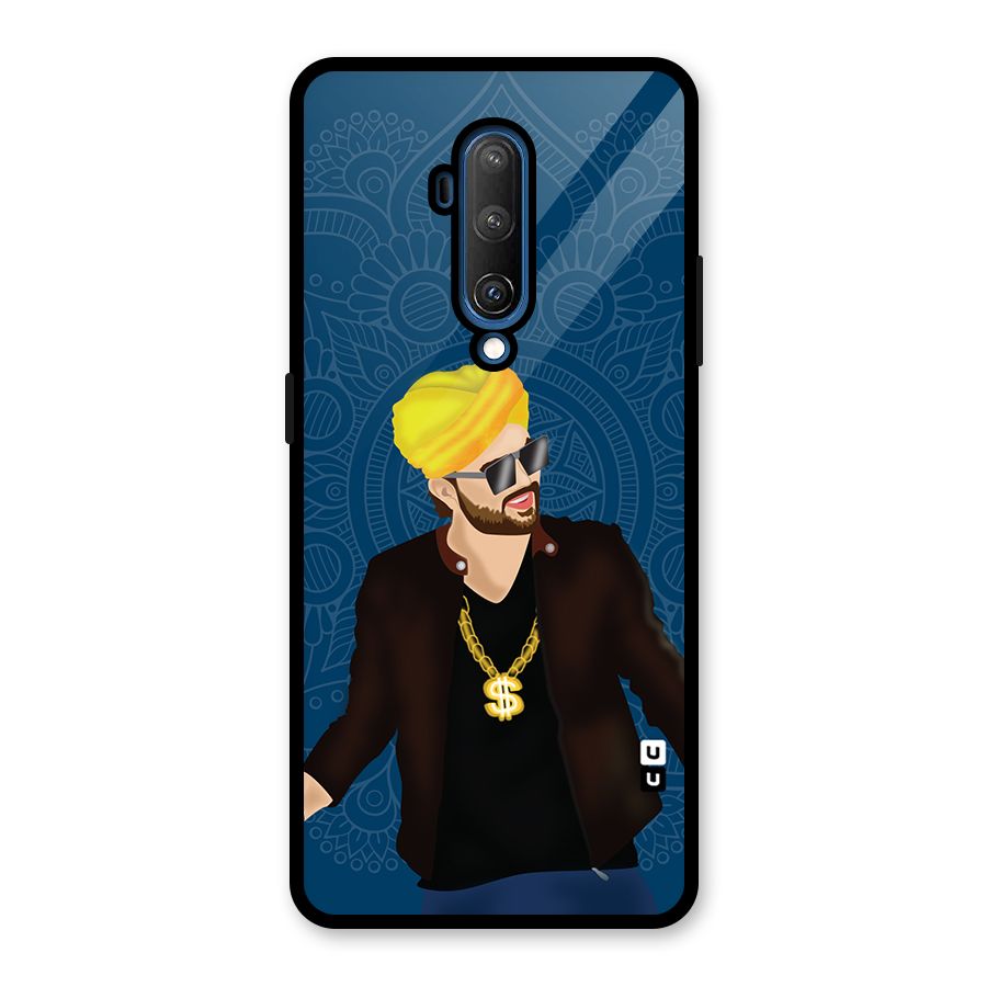 Indie Pop Illustration Glass Back Case for OnePlus 7T Pro