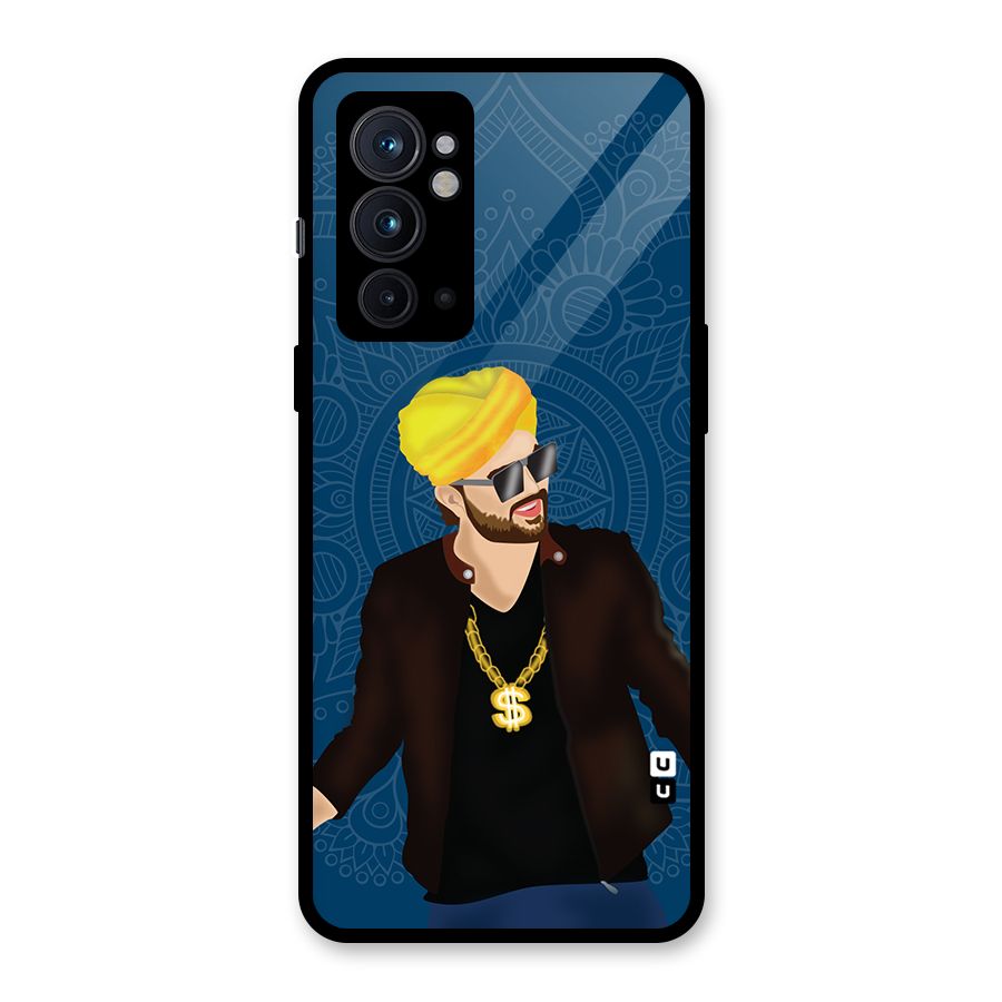 Indie Pop Illustration Glass Back Case for OnePlus 9RT 5G