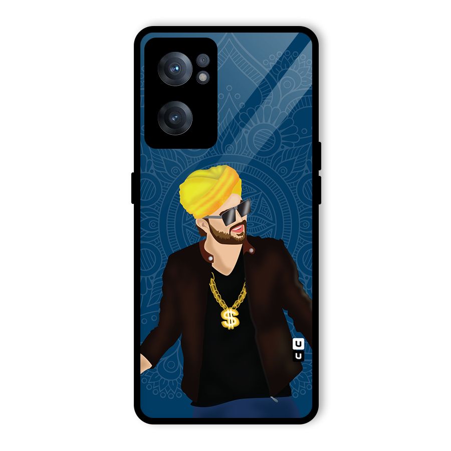 Indie Pop Illustration Glass Back Case for OnePlus Nord CE 2 5G
