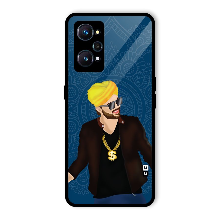 Indie Pop Illustration Glass Back Case for Realme GT 2