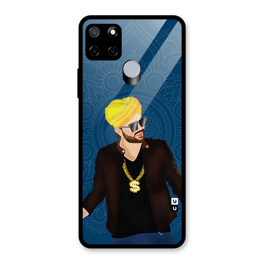 Indie Pop Illustration Glass Back Case for Realme Narzo 20