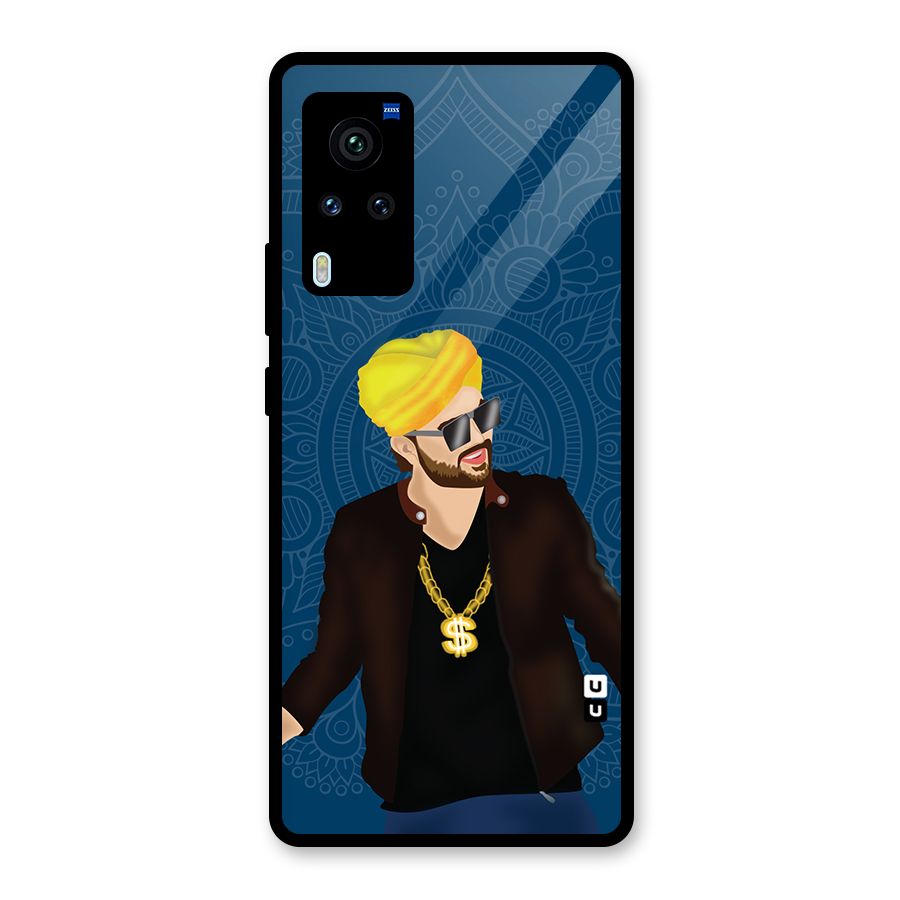 Indie Pop Illustration Glass Back Case for Vivo X60 Pro