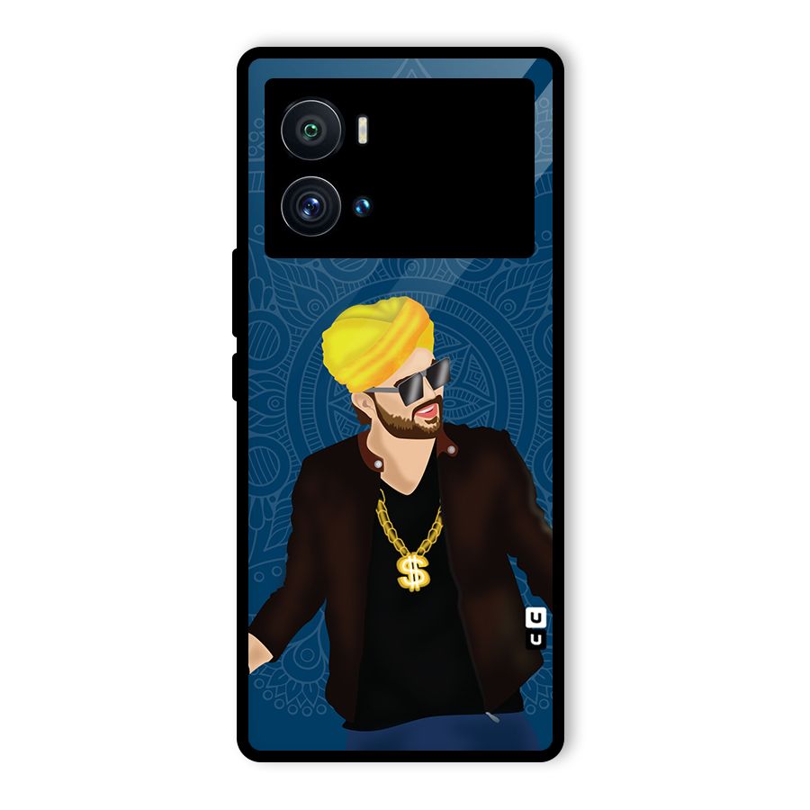 Indie Pop Illustration Glass Back Case for Vivo iQOO 9 Pro