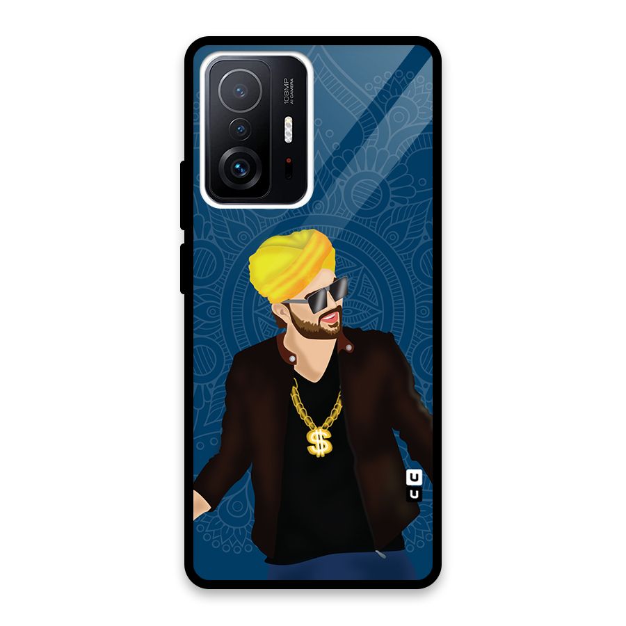 Indie Pop Illustration Glass Back Case for Xiaomi 11T Pro