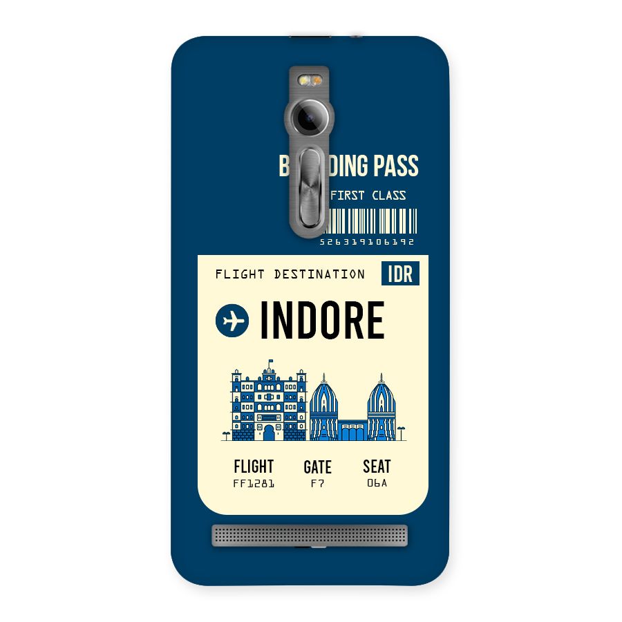 Indore Boarding Pass Back Case for Asus Zenfone 2