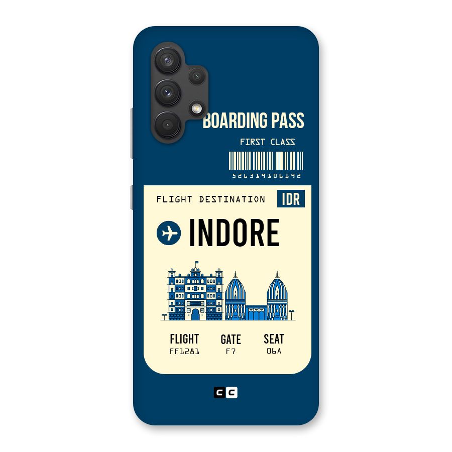 Indore Boarding Pass Back Case for Galaxy A32