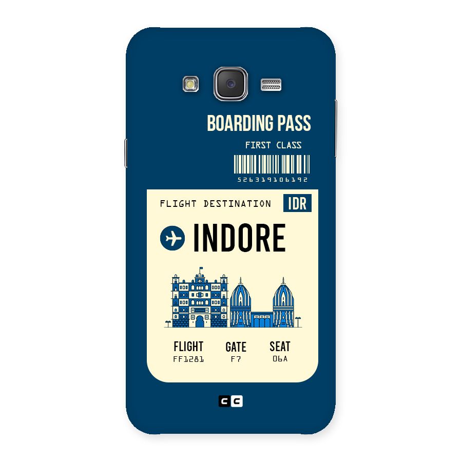 Indore Boarding Pass Back Case for Galaxy J7