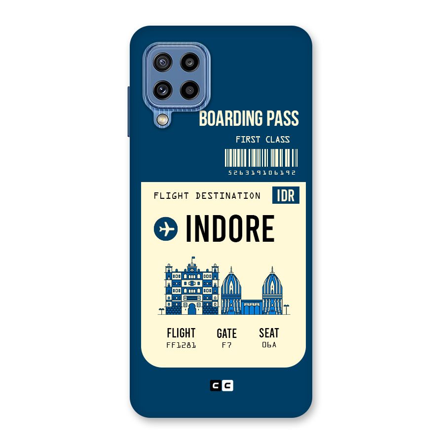 Indore Boarding Pass Back Case for Galaxy M32