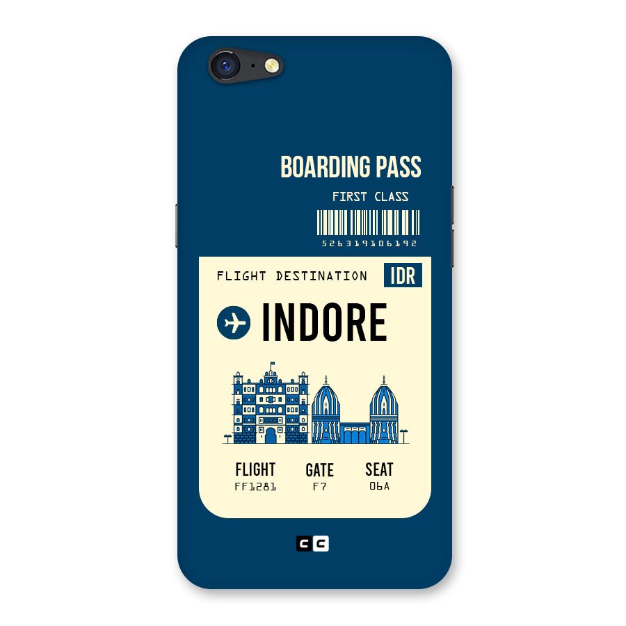 Indore Boarding Pass Back Case for Oppo A71