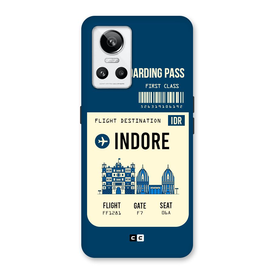 Indore Boarding Pass Back Case for Realme GT Neo 3