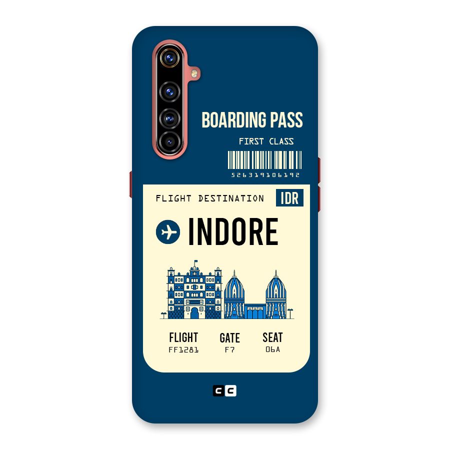 Indore Boarding Pass Back Case for Realme X50 Pro