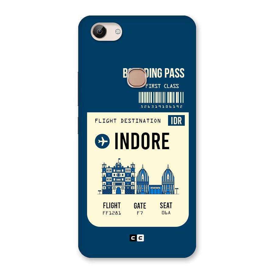 Indore Boarding Pass Back Case for Vivo Y83