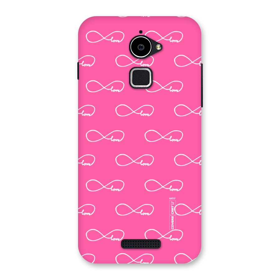 Infinity Love Back Case for Coolpad Note 3 Lite